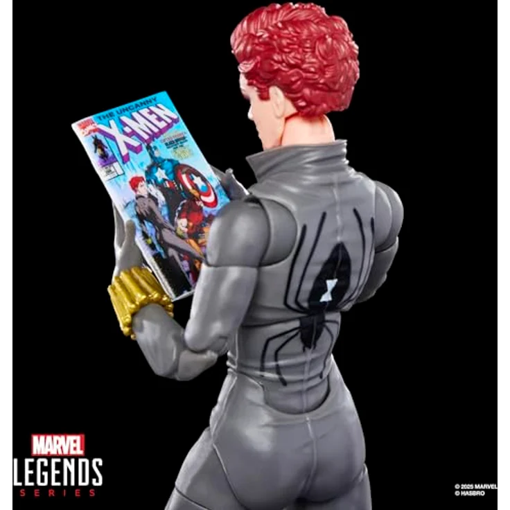 Marvel Legends Series Black Widow Action-Figur, 15 cm, inspiriert von Uncanny X-Men #268, mit 7 Accessoires und 20 Bewegungspunkten – Bild 5
