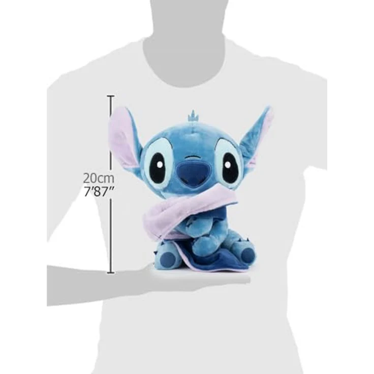 Whitehouse Leisure - Stitch Doudou Plüschtier, 21 cm, super weiche Qualität – Bild 4
