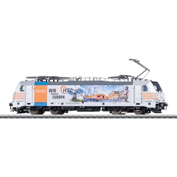 Märklin Elektrolokomotive Baureihe 186, hochdetaillierte Metallausführung mit digitalem mfx+ Decoder und schaltbarem Fernlicht – Bild 1