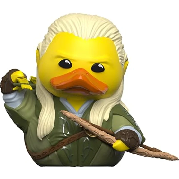 TUBBZ Box-Ausgabe Legolas, Sammler-Vinyl-Gummiente Figur, 9 cm groß, offizielles Der Herr der Ringe Merchandise – Bild 3