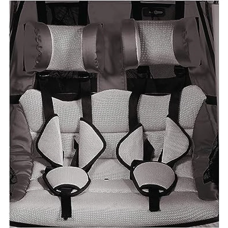 XLC Sitzsystem deluxe 20", Fahrradanhänger in grau/beige/anthrazit – Bild 2