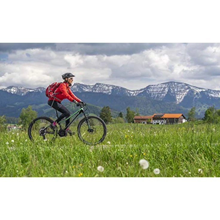 BIKESTAR Hardtail Aluminium Mountainbike Shimano 21 Gang Schaltung, Scheibenbremse 26 Zoll Reifen | 16 Zoll Rahmen Alu MTB | Grau & Rot – Bild 5