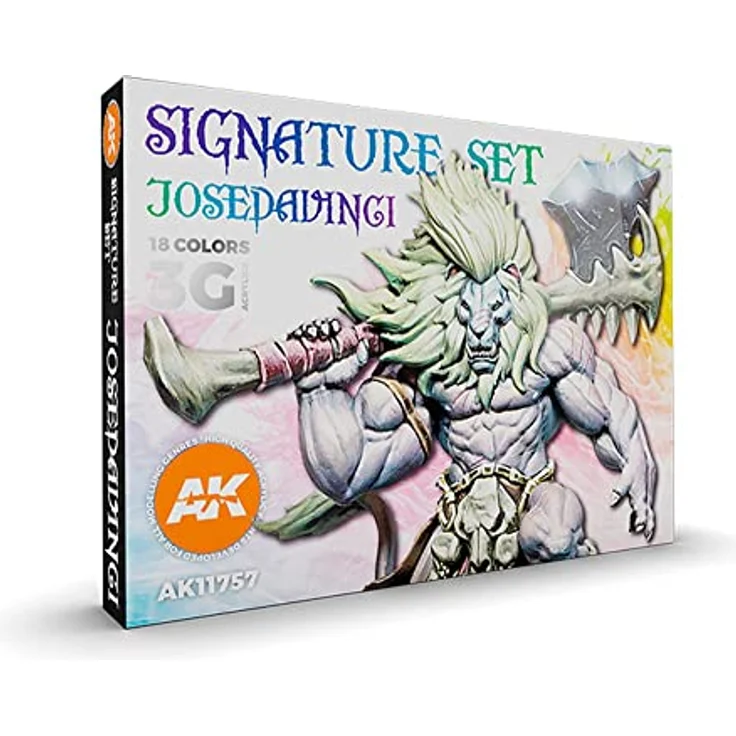 AK Interactive AK Set de Peinture - Signature Set: JoseDaVinci, hochwertiges Malset mit hoher Deckkraft und langlebigen Farben, hergestellt in Spanien – Bild 2