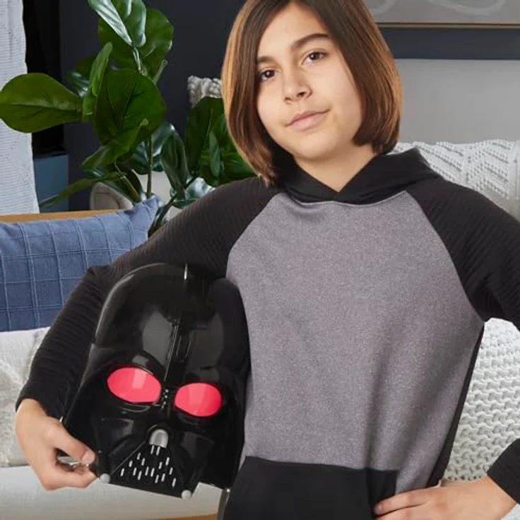 Star Wars Darth Vader Electronic Mask with Sound Effects, Kids Toy for Ages 5 and Up, Perfect for Superhero Costume, Halloween – Bild 3