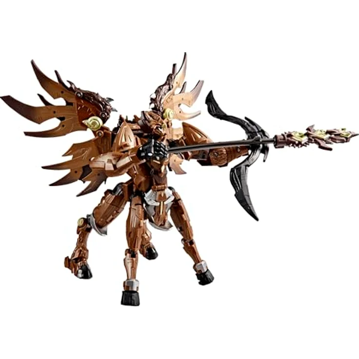 Hasbro Transformers Age of the Primes, Leader Class Actionfigur The Thirteen: Onyx Prime, 19 cm, verwandelbar in Zentaur und Bestie mit Masken-Artefakt und Speer – Bild 2
