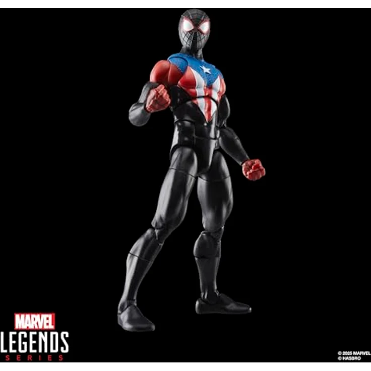 Hasbro Marvel Legends Spider-Man 2, Gamerverse Miles Morales Actionfigur im Boricua-Anzug, 15 cm, beweglich mit 5 Accessoires – Bild 8