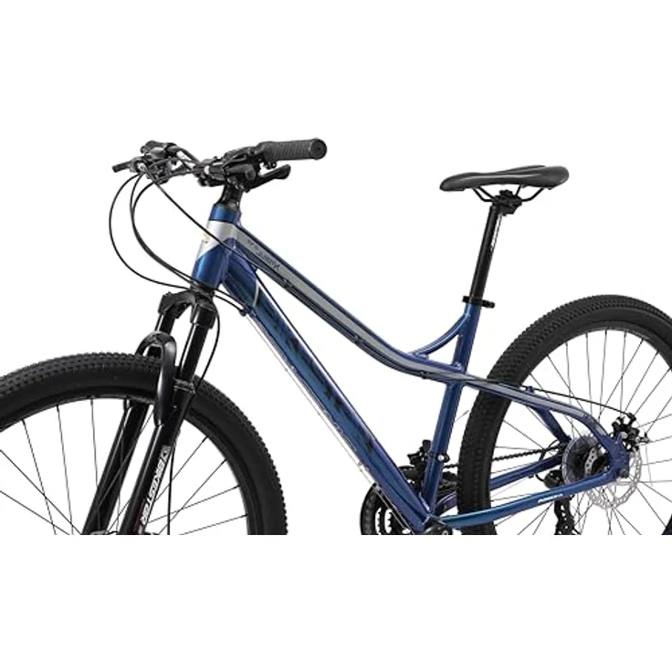 BIKESTAR Hardtail Aluminium Mountainbike 27. 5 Zoll, 21 Gang Shimano Schaltung mit Scheibenbremse | 17 Zoll Rahmen MTB Erwachsenen- und Jugendfahrrad | Blau – Bild 8