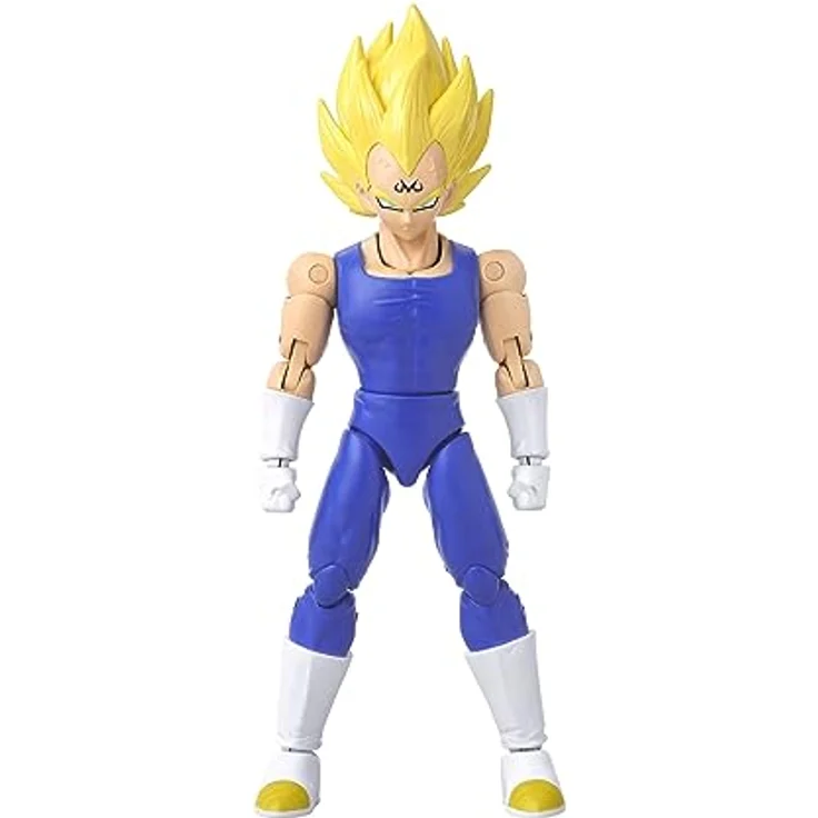 BANDAI Dragon Ball Z Dragon Stars Actionfigur Majin Vegeta, 17 cm, gelenkige Figur mit Zubehör für Kinder ab 4 Jahren, offizielle Lizenz - 40731 – Bild 1