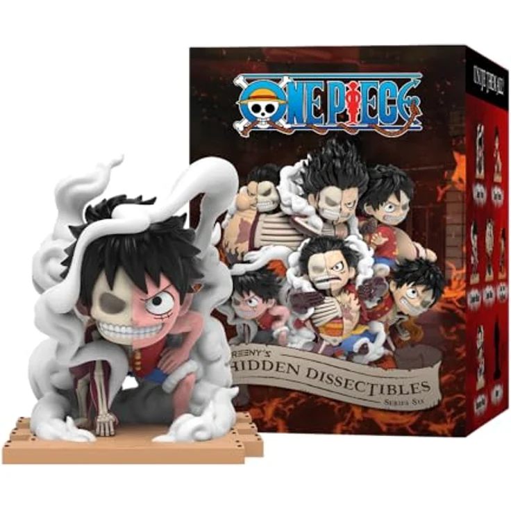 Mighty Jaxx Hidden Dissectibles: One Piece Serie 6 (Luffy Gears Edition) mit einem Stück | Blindbox mit Spielzeug-Sammelfiguren | Eine Packung mit Sammlerstück enthält eine zufällig ausgewählte Figur – Bild 3