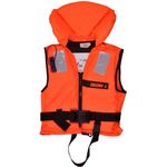 Lalizas Rettungsweste Schwimmweste 30-40kg ISO 12402-4 Feststoffweste 100N, Orange