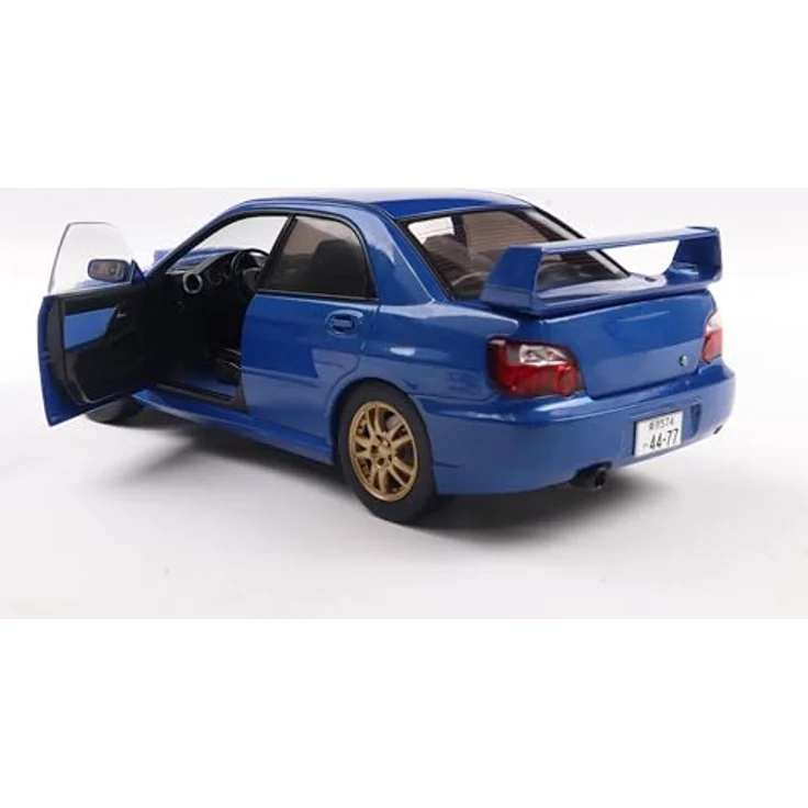 Solido 1:18 Subaru Impreza WRX STI, detailgetreues Modellfahrzeug in Sonic Blue mit beweglichen Teilen und authentischem Interieur – Bild 6