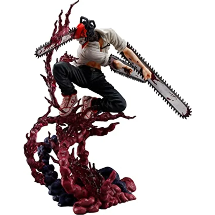 TAMASHII NATIONS - Kettensägenmann FiguartsZERO Statue, dramatic pose, 21 cm, Bandai Spirits – Bild 1