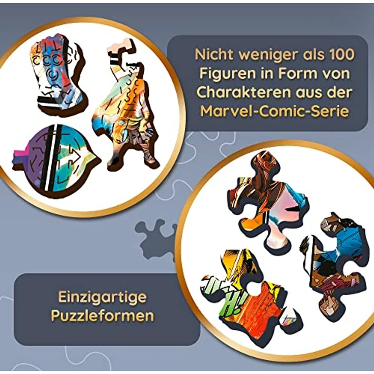 Trefl 20165 Avengers 1000 Teile Holz Puzzle – Bild 5