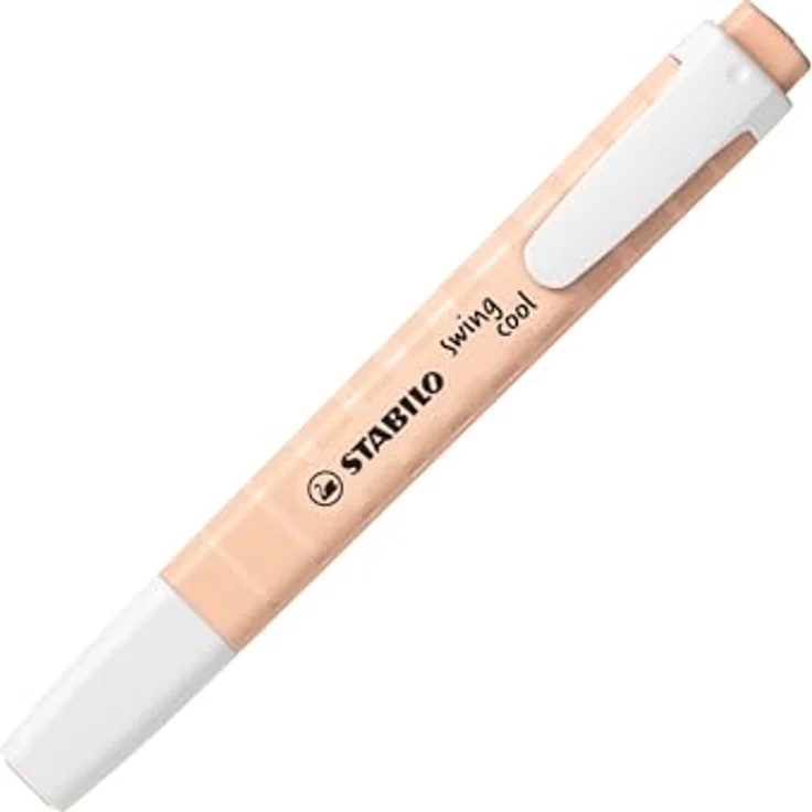 STABILO Textmarker swing cool NatureCOLORS - Tischset mit 18 verschiedenen Farben, Anti-Dry-Out-Technology, 2 Strichstärken – Bild 4