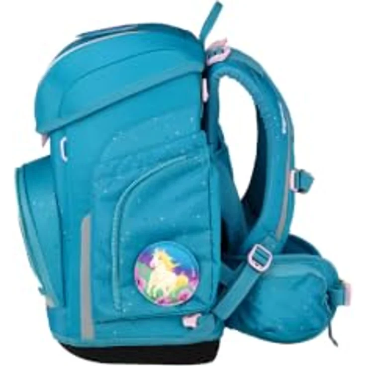 ergobag cubo Schulranzen-Set SchmettBärling, Schulranzen mit 21 Litern Volumen, anpassbare Rückenhöhe, inklusive Federmäppchen und Sportbeutel – Bild 3