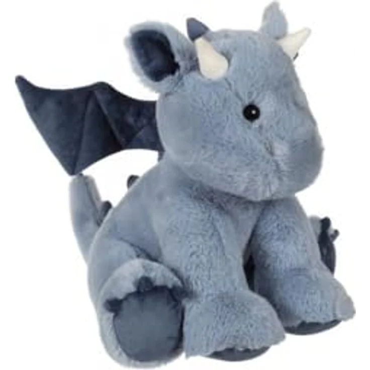 GIPSY Gispy-Dragon Floppy, 30 cm blauer Plüschdrache für Kinder, selbststehend, in 3 Farben erhältlich – Bild 2
