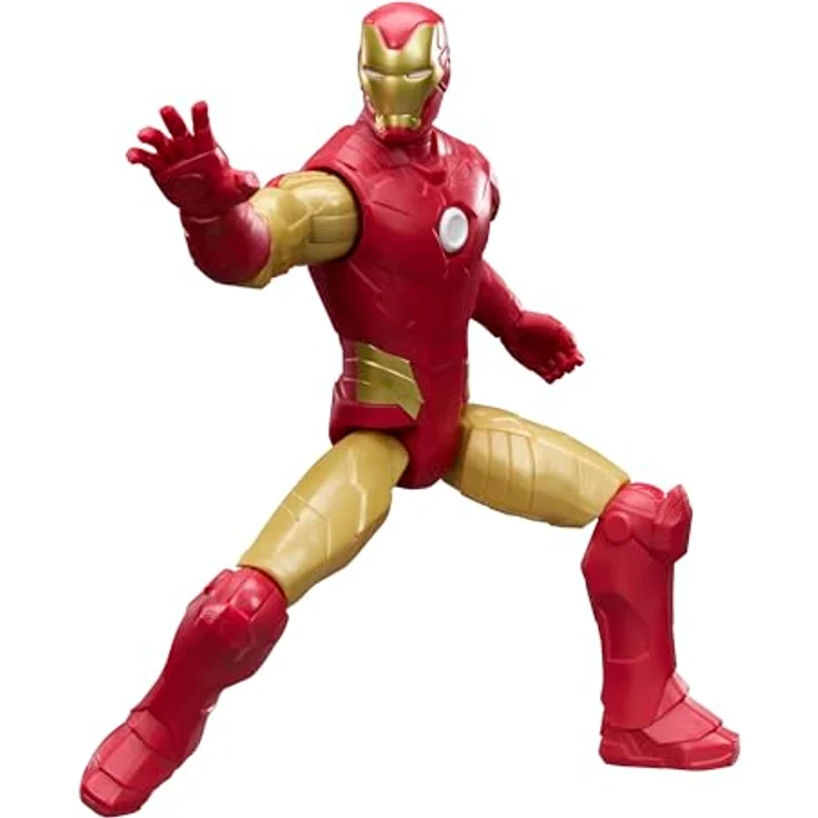 AVENGERS Marvel Avengers Titan Serie Iron Man Action-Figur, 29,2 cm mit 11 Bewegungspunkten, in Sammler-Verpackung, für Kinder ab 4 Jahren – Bild 4