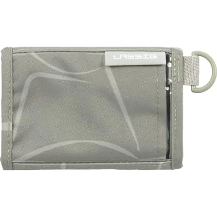 BOLD Kinderportemonnaie Curve sage, mit transparentem Sichtfenster, Öse für Ketten, recyceltes Polyester, 12,2 x 2 x 8,5 cm – Bild 2