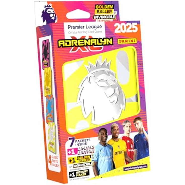 Panini PREMIER LEAGUE Adrenalyn XL 2025 Mega Tin, Sammelkarten Booster Pack – Bild 5