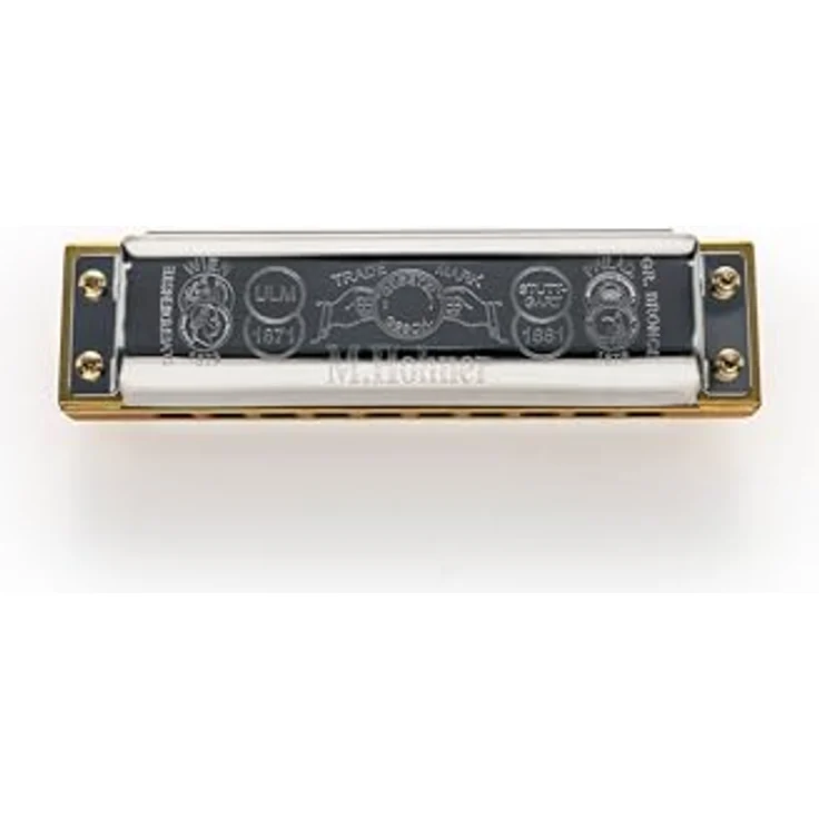 Hohner Marine Band Deluxe Mundharmonika G, mit 0,9 mm Messing-Platte und SnapCase, für verbesserten Spielkomfort und einfache Wartung – Bild 4