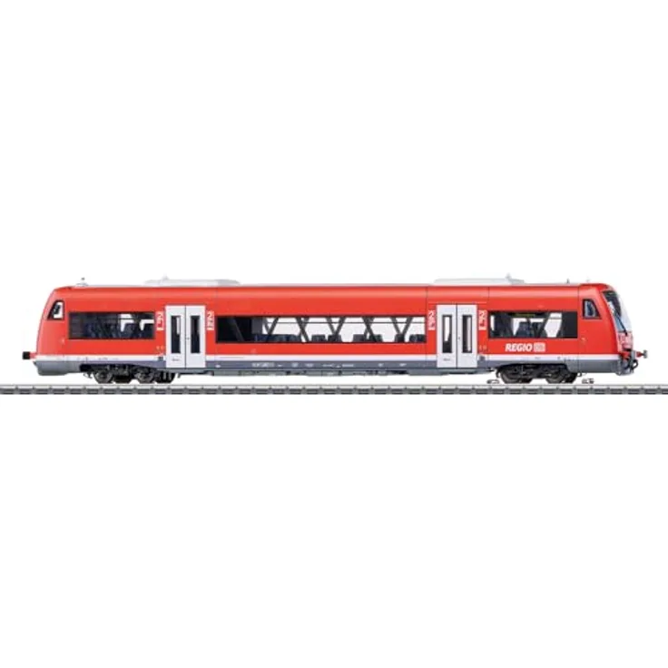 Märklin Dieseltriebwagen Regio Shuttle RS1, Baureihe 650, LED-Innenbeleuchtung, mfx/DCC-Decoder, Kuppelstange inklusive