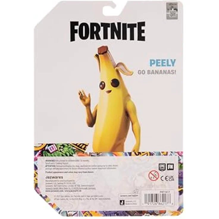 Jazwares Fortnite Peely Spielfigur 15 cm, detailreiche Sammelfigur aus dem Videospiel – Bild 4