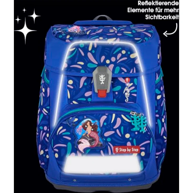 Step by Step Schulranzen SPACE Schulranzen-Set, Mehrfarbig, ideal für Kinder mit ausreichendem Stauraum – Bild 8