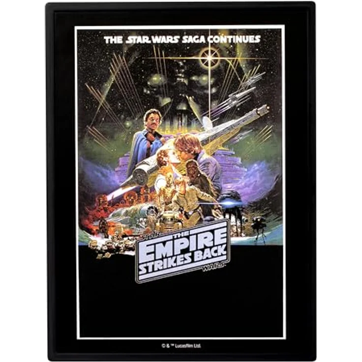 Fandrop SW04-Star Wars: Das Imperium schlägt zurück, episches Diorama mit Artefakten und Szenenmarker, 4 zum Sammeln – Bild 3