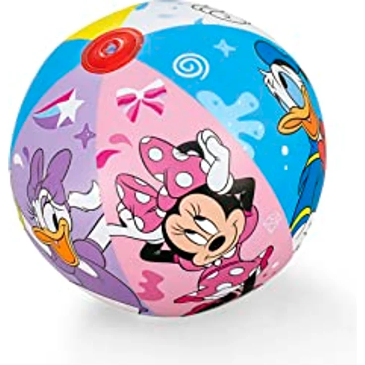 BESTWAY Wasserball Bestway 91098, Aufblasbarer Wasserball "Disney Junior Mickey & Friends", Ø 51 cm, Mehrfarbig – Bild 4