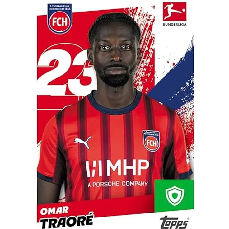 Topps 2025-26 Bundesliga Sticker (Display) Deutsch, 50 Boosterpackungen mit 7 Karten pro Packung – Bild 6