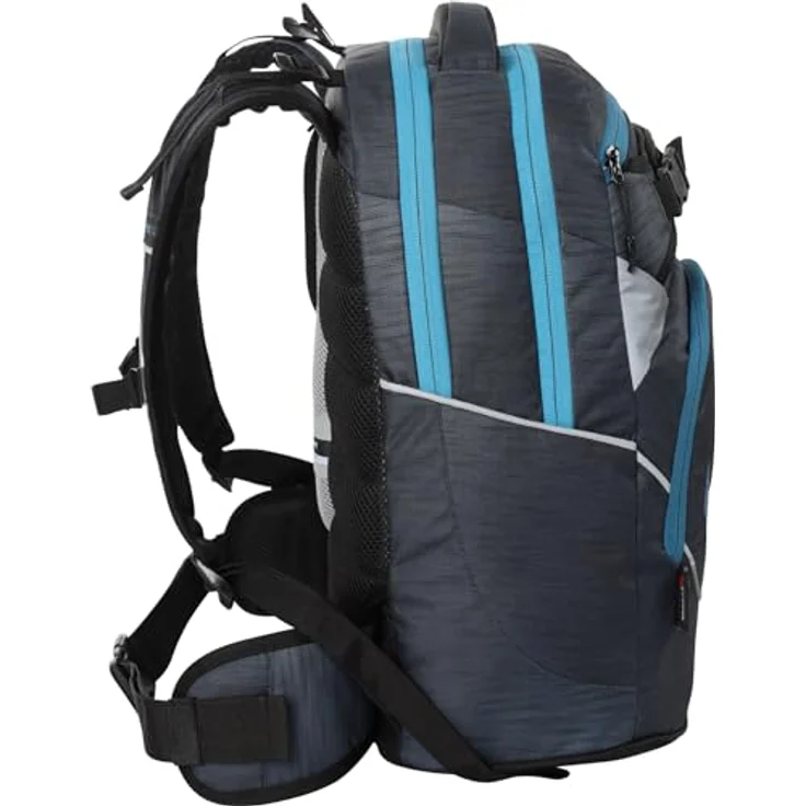 NITRO Schulrucksack SUPERHERO, Haze, mit integrierter Thermotasche, ergonomischen Schultergurten und 360° Reflektoren – Bild 3