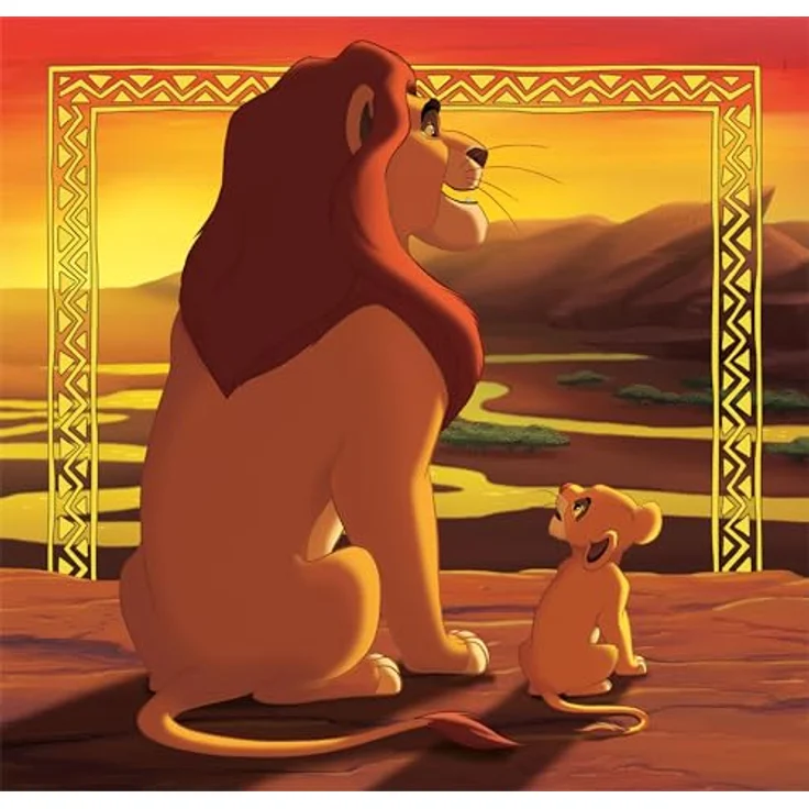 Clementoni König der Löwen Puzzle 3 x 48 Teile, buntes Kinderpuzzle mit besonderer Leuchtkraft & Farbintensität, 32 x 22 cm, für Kinder ab 5 Jahren – Bild 5