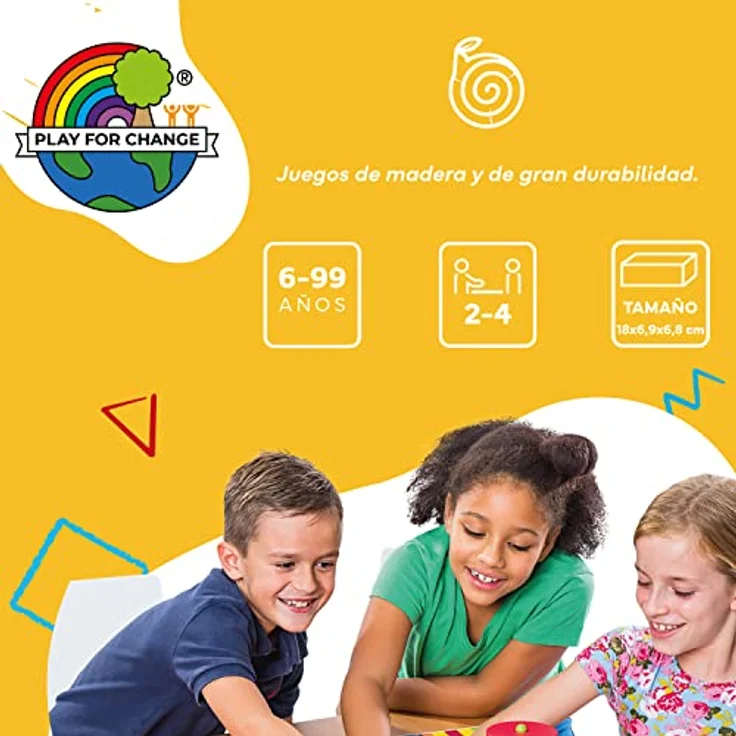 Cayro Domino Competicion, Legespiel mit Holzkiste und goldenen Mitteldetails, für 2-4 Spieler, geeignet für Kinder und Erwachsene – Bild 5