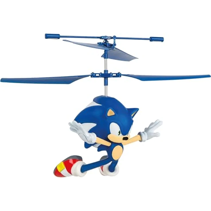 Carrera 2,4GHz Sonic The Hedgehog(TM) Soaring Sonic, Ferngesteuerter Hubschrauber mit Gyro-System, inkl. Controller und Zubehör – Bild 7