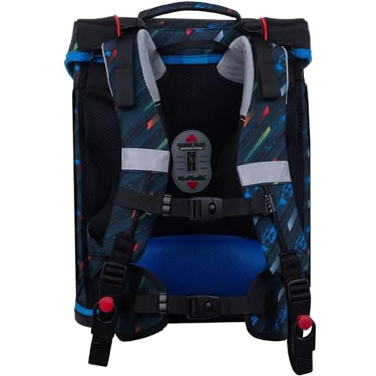 McNeill Schulranzen-Set PERFECTO, DISNEY CARS, 5-teilig, ergonomisch, ClickFlex-Rückensystem, Reflektoren, 22 l, 1.250 g – Bild 5