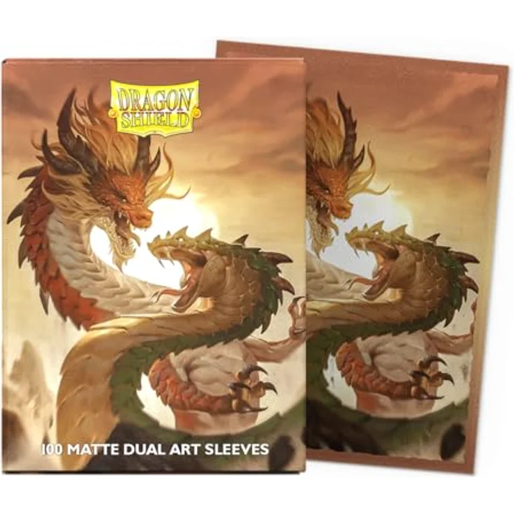 Dragon Shield Matte Dual Art Card Sleeves, 100 CT - Robuste TCG-Schutzhüllen in Wood Snake 2025 für Pokémon, Flesh & Blood, One Piece und Magic: The Gathering – Bild 2