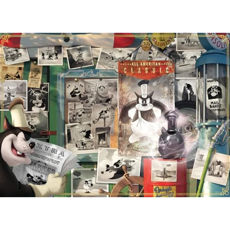 Ravensburger Disney Villainous: Pete und Figur, 1000 Teile Puzzle für Erwachsene - Handwerkliches Werkzeug, Made in Germany, jedes Teil passt perfekt zusammen – Bild 2