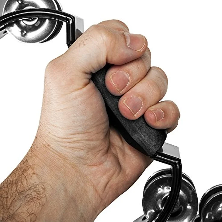 Stagg TAB2BK Cutaway Schellenring mit 16 Schellen, schwarz – Bild 3