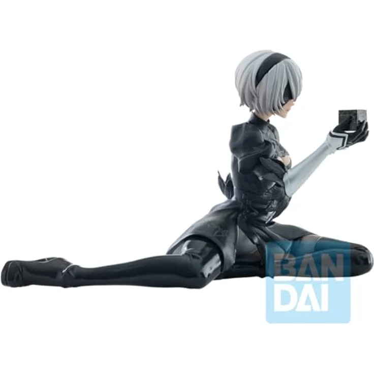 Ichibansho Figur - NieR: Automata - 2B (für die Herrlichkeit der Menschheit), Sammlerstatue, 10cm groß, offiziell lizenziert von Bandai Namco – Bild 2