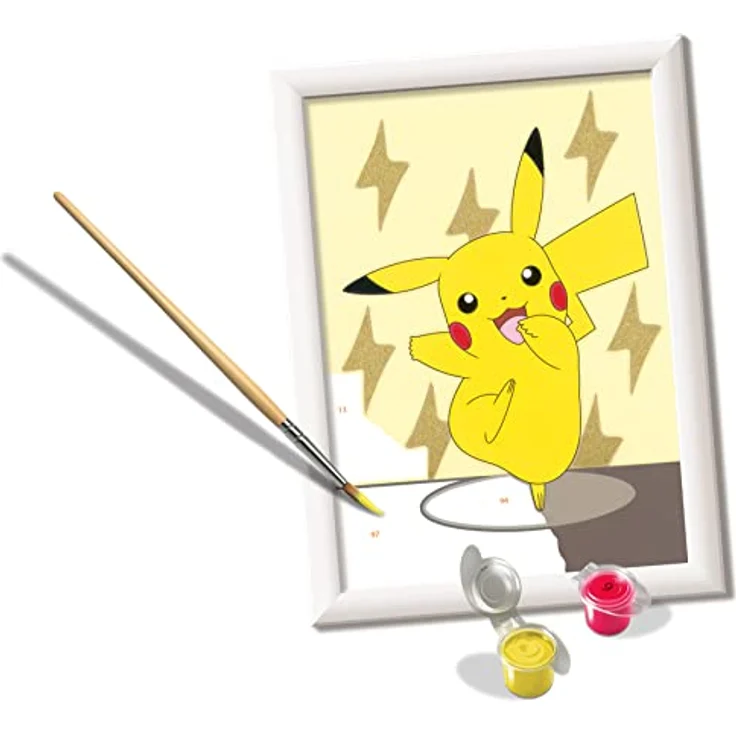 Ravensburger CreArt Pokemon-Zahlen für Kinder – Malerei Kunst und Bastelsets für Kinder ab 7 Jahren – Ostergeschenke – Bild 5