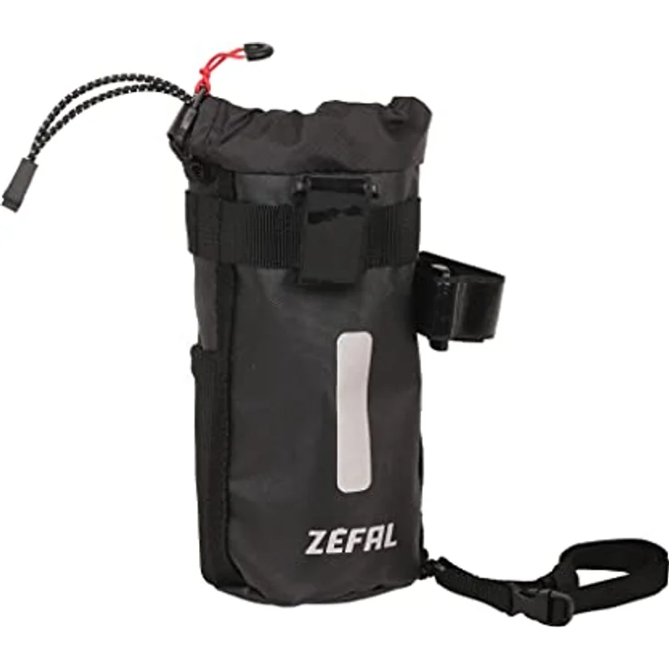 ZEFAL Z Adventure Pouch Bag - Erweiterbare Fahrradlenkertasche Bikepacking - Schwarz, 1.1l – Bild 3