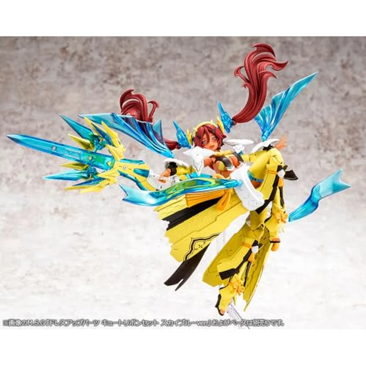 Kotobukiya Megami Device Plastic Model Kit Auv Ame No Uzume Sunshine, 18 cm, mit Artikulationspunkten und Austauschteilen – Bild 4