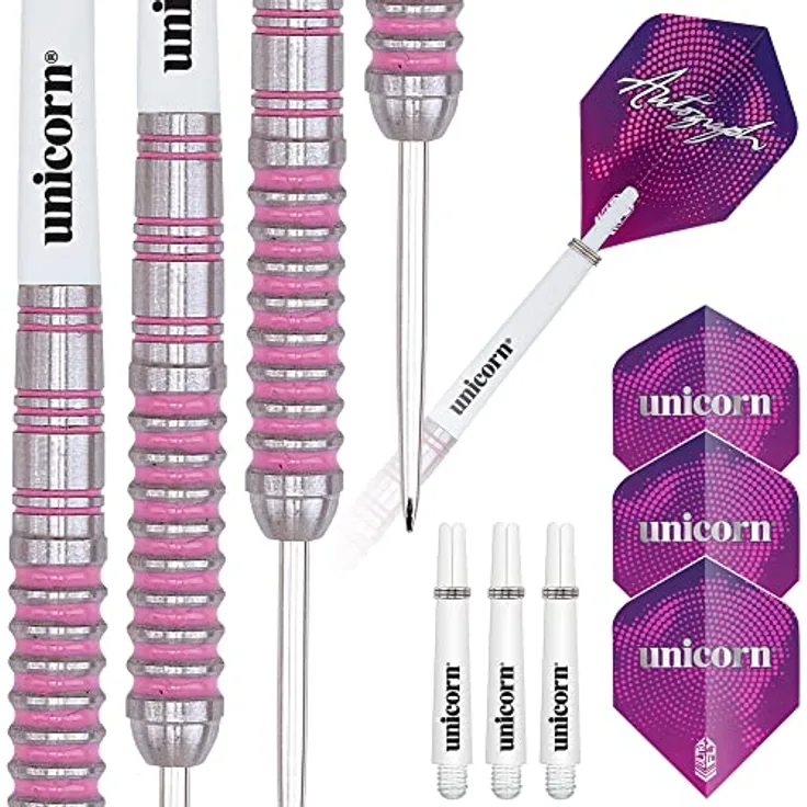 Unicorn Autograph Steel Dart, 80% Tungsten, 26g