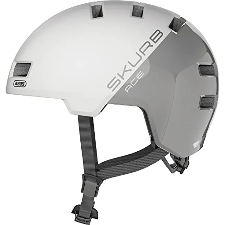 Abus Skurb ACE, stylischer Kinderfahrradhelm für Alltag, Skaten, BMX und Longboarden – Bild 4