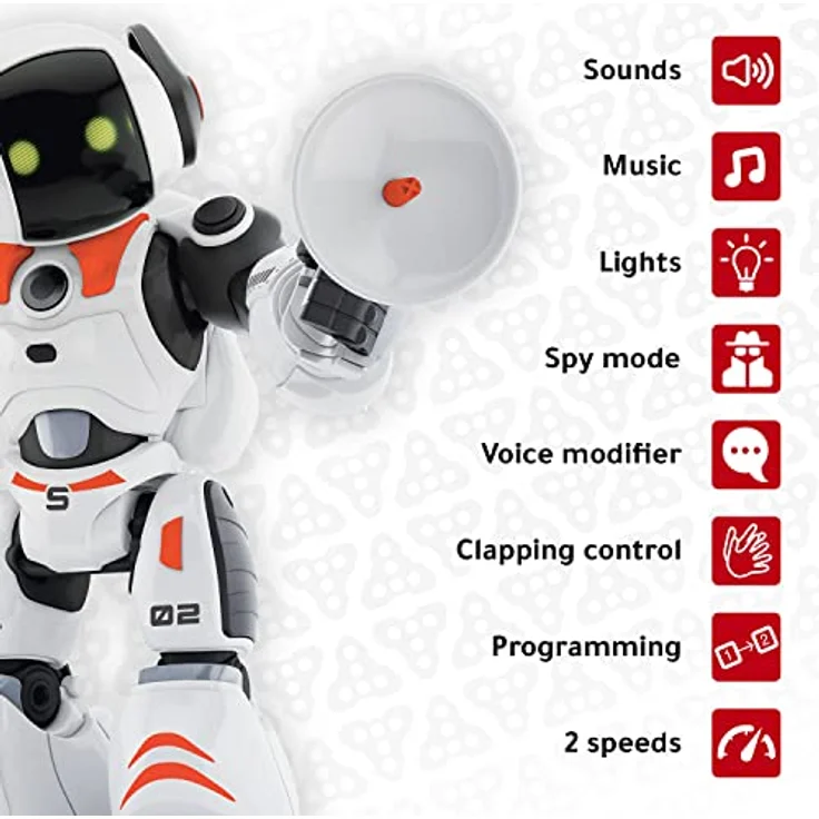 Xtrem BTS - James | Roboter Kinder Ab 6 Jahre | Ferngesteuerte Roboter Spionage | Programmierbarer Roboter | Roboter Ferngesteuert | Ferngesteuerter Roboter – Bild 7