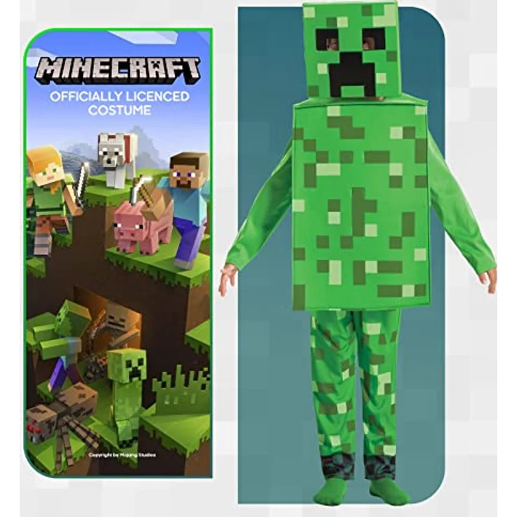 Disguise Creeper Fancy Dress Intl – Bild 2