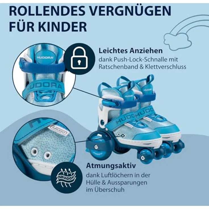 Hudora, Rollschuhe, (30, 31, 32, 33) - Preisvergleich – Bild 4