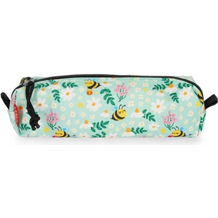 LEGAMI My Pencil Case, Thema Bee, Reißverschluss, aus recyceltem Polyester, L 22 x H 6 x W 6 cm – Bild 3