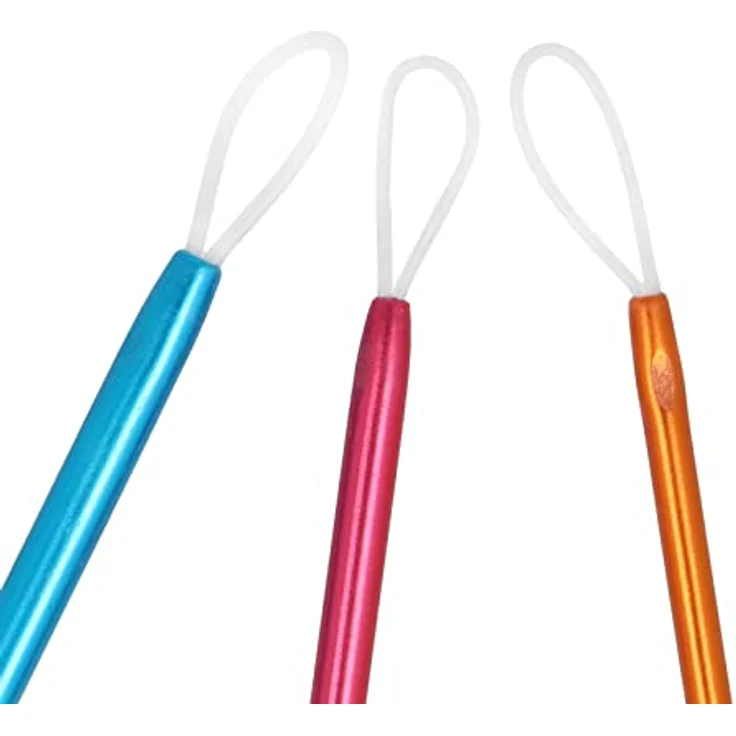 KnitPro 10944 Wollnadeln im 3er Set, 2. 25, 2. 75, 3. 25 mm - Aluminium Tapisser. – Bild 3