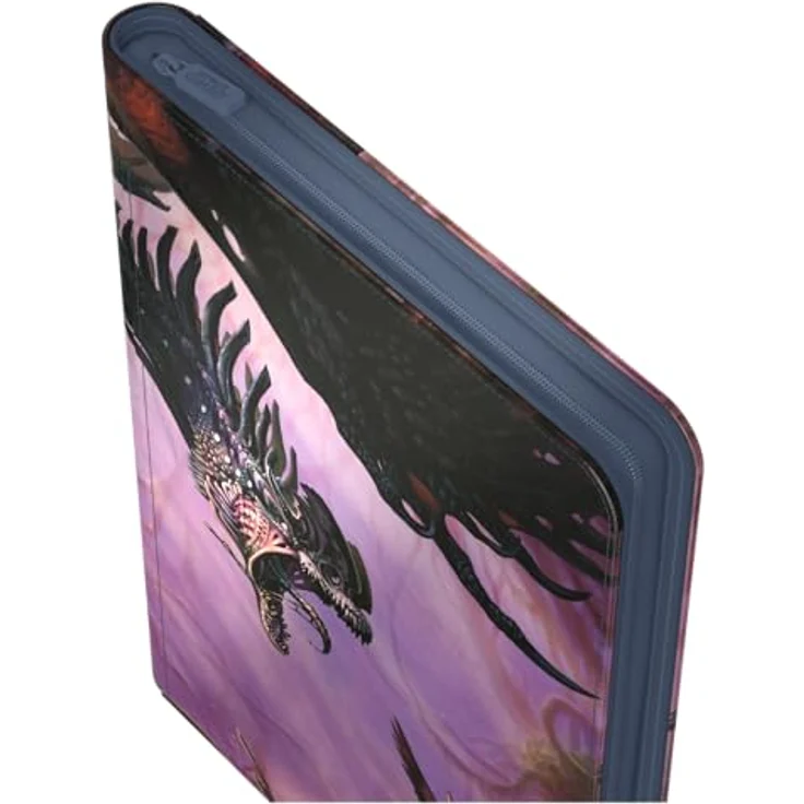 Ultimate Guard Zipfolio 360 Xenoskin für Magic: The Gathering "Tarkir: Dragonstorm" - Feral Deathgorger, reißfeste Hülle mit seitlichem Lade-Design, säure- und PVC-freie Taschenseiten – Bild 5